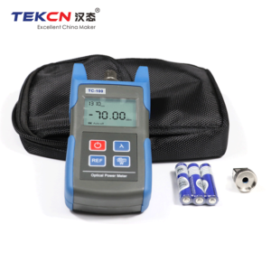 TEKCN TC-100 Fiber Optic Tester – Optical Fiber Testing Tool