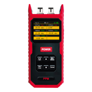 TEKCN TC-105 Fiber Optic Tester – Portable Optical Fiber Testing Tool